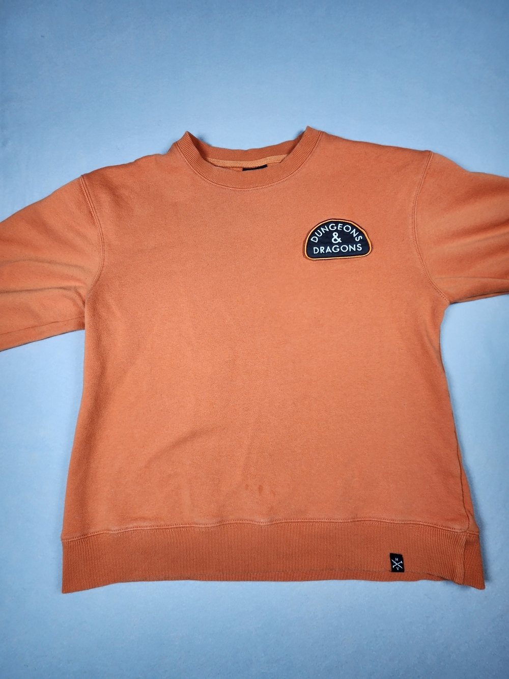Men's D&D DUNGEON&DRAGONS Crewneck Sweater - ORANGE